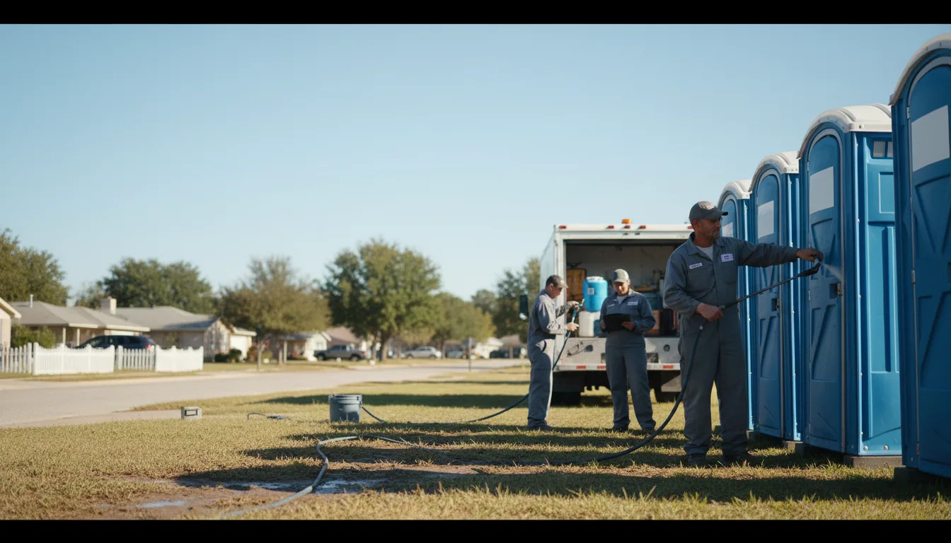 Long-Term Portable Toilet Rental in Albany, TX near me